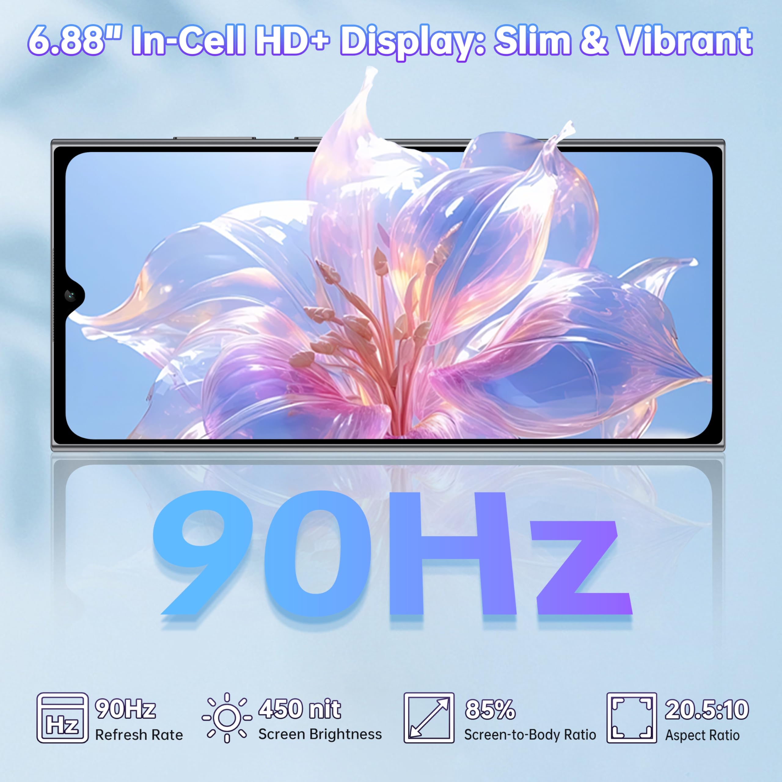 Amazon.com: OUKITEL Teléfonos desbloqueados C61 Pro - Teléfono